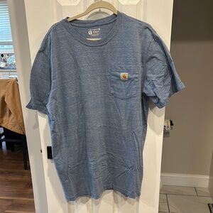 Carhartt Men's Blue Pocket T-Shirt